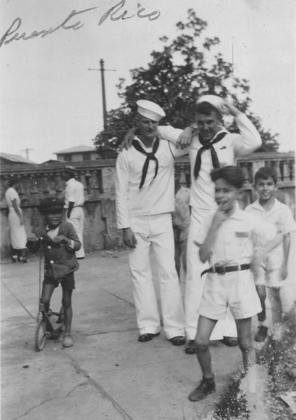 American sailors on Puerto Rico