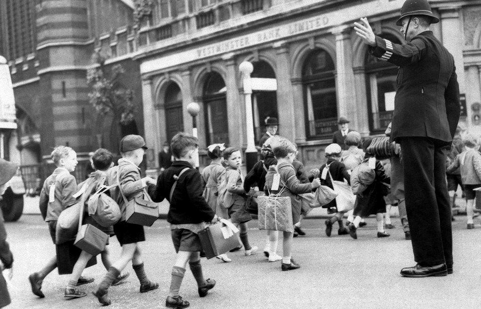 British World War II evacuation