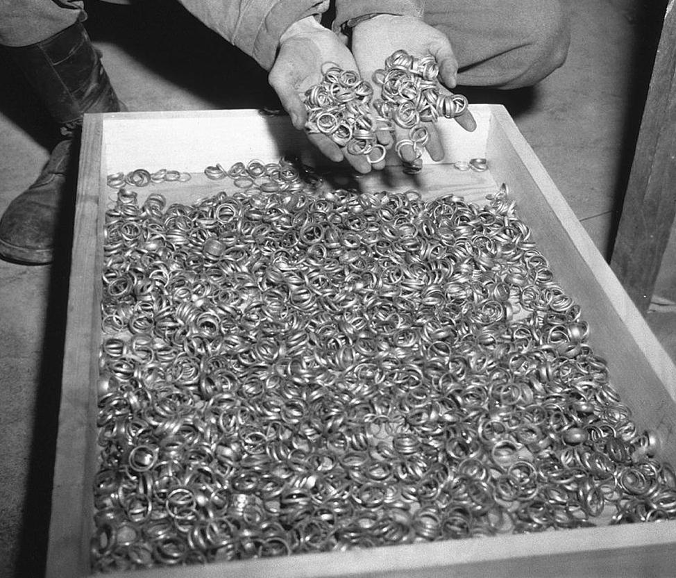 Nazi gold wedding rings 