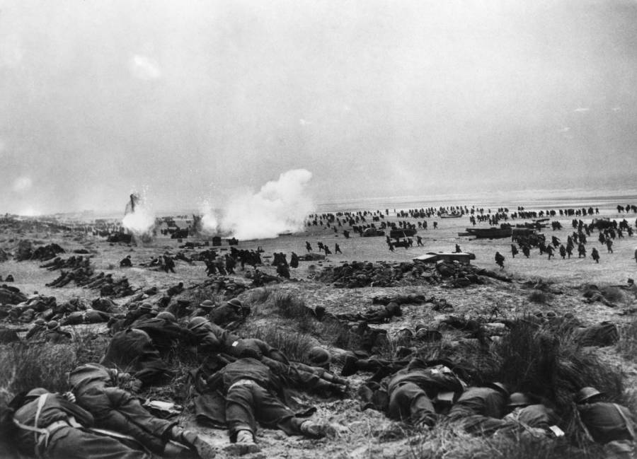 Lufwaffe Dunkik beach attacks 