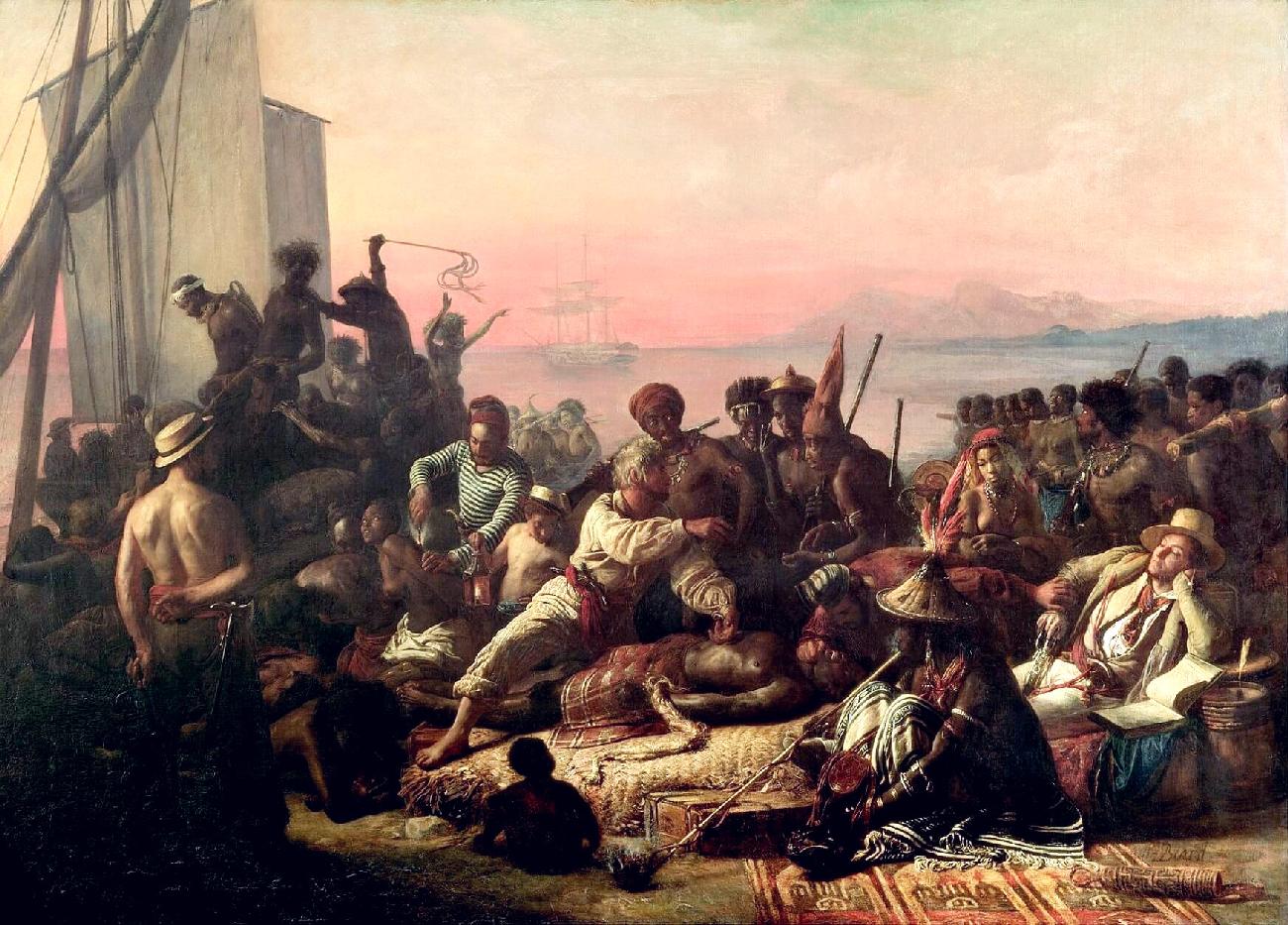 slave trader off West Africa