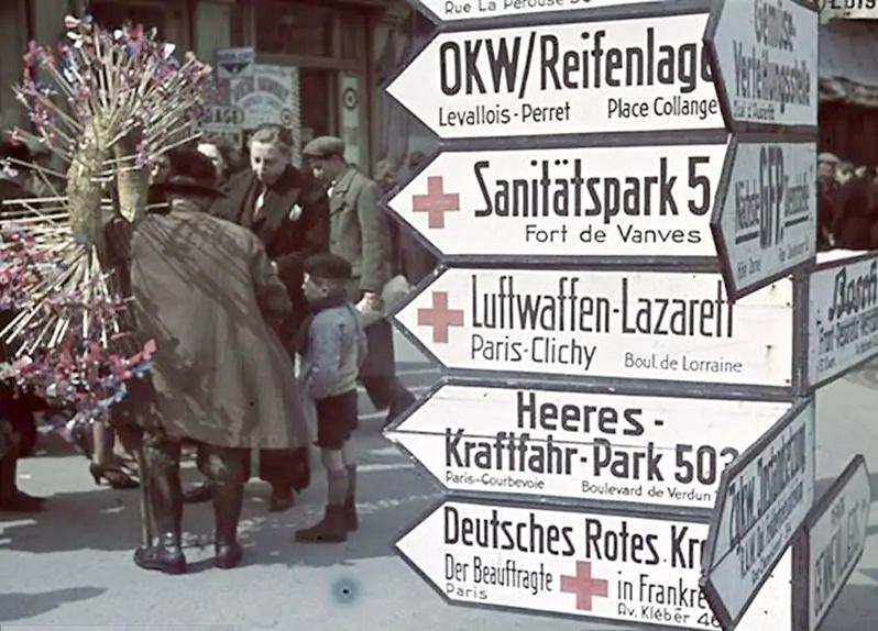 occupied France Paris 