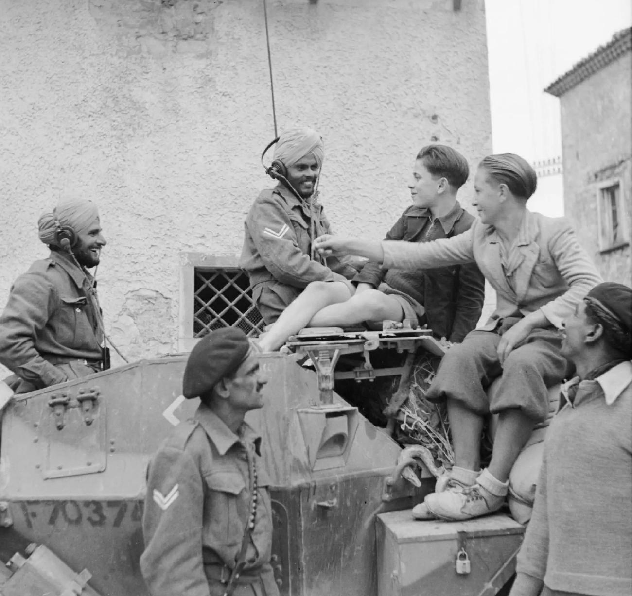 Indian Army Italy