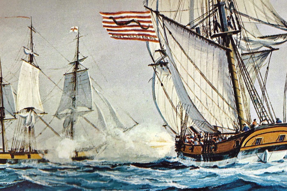 Revolutionary War naval campaign