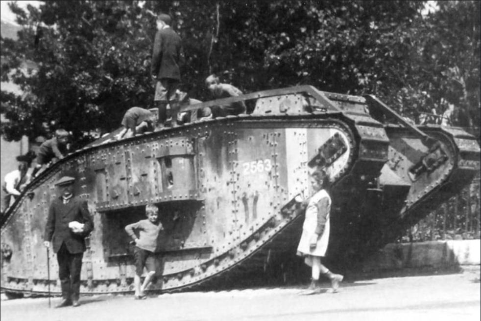 First World British tank