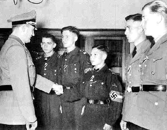 Hitler Youth iron crosses