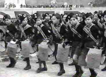  ascist rally with the Balillia